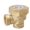 Thermostatic steam trap Type 1182E series TH13A brass maximum pressure difference 13 bar 1/2" BSP